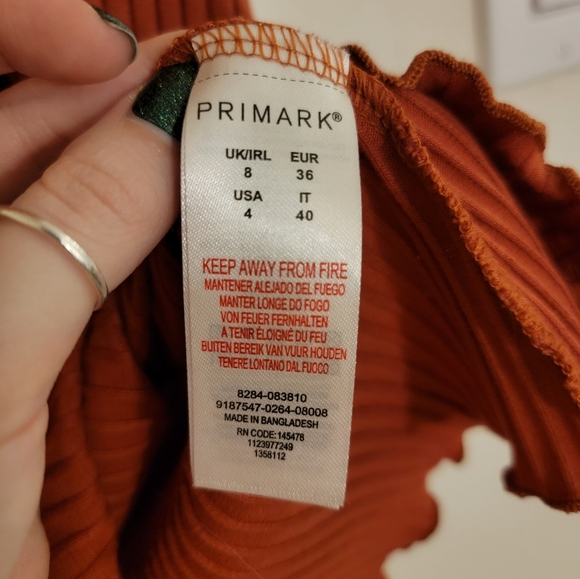 Orange Mini Dress - Picture 3 of 4